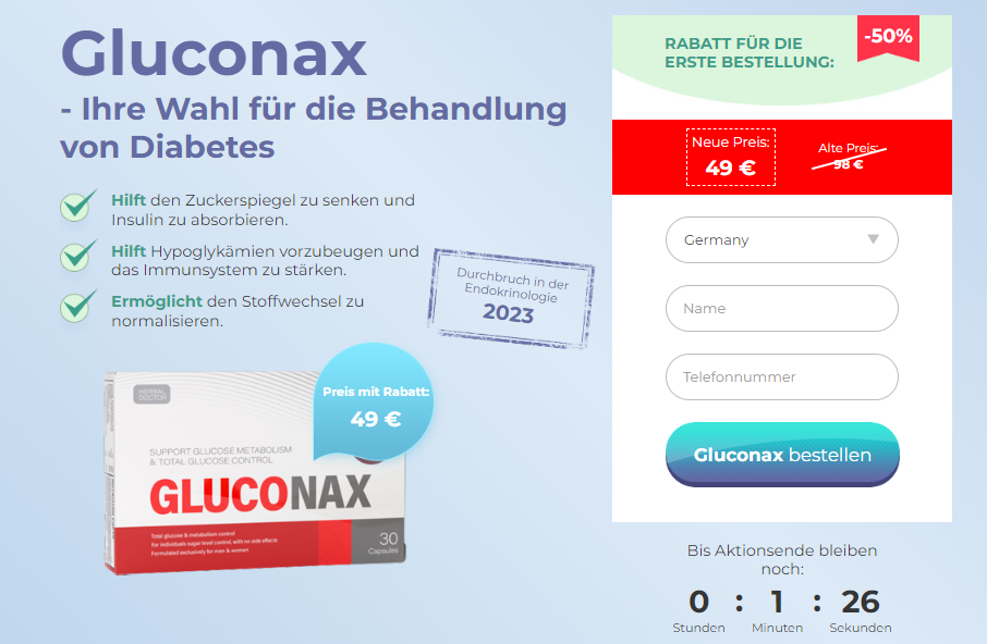 Gluconax Preis Deutschland